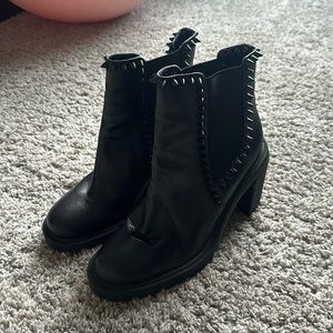 Jessica Simpson spiked boots